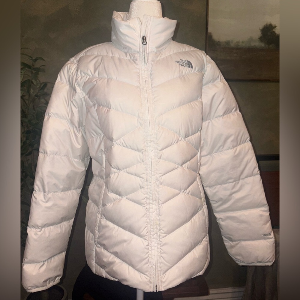 The North Face Off-White Puffer Jacket